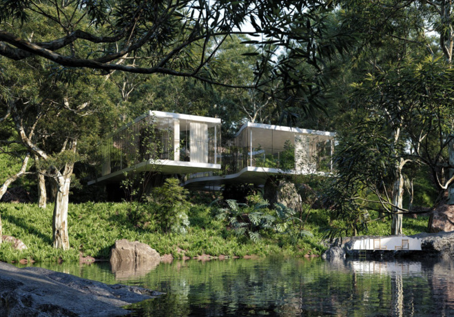Casa Atibaia, une maison en plein coeur de la jungle