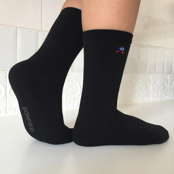 Bonpied, une marque de chaussettes bienveillantes et maintenant écologiques !