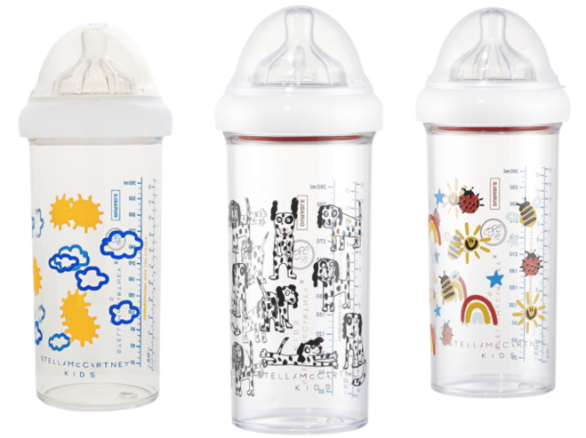 Baby bottle - Stella Mc Cartney - Set of 3 par Le Biberon Francais 