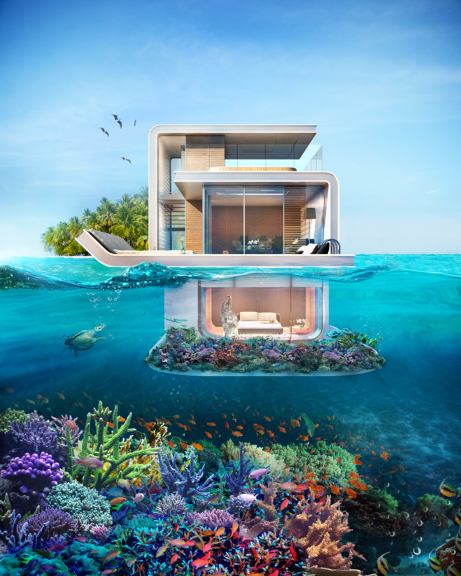 Seahorse : à Dubaï, des villas flottantes pour observer les hippocampes