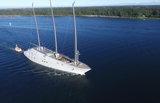 Super Sail A : le plus grand yacht à voile du monde ?
