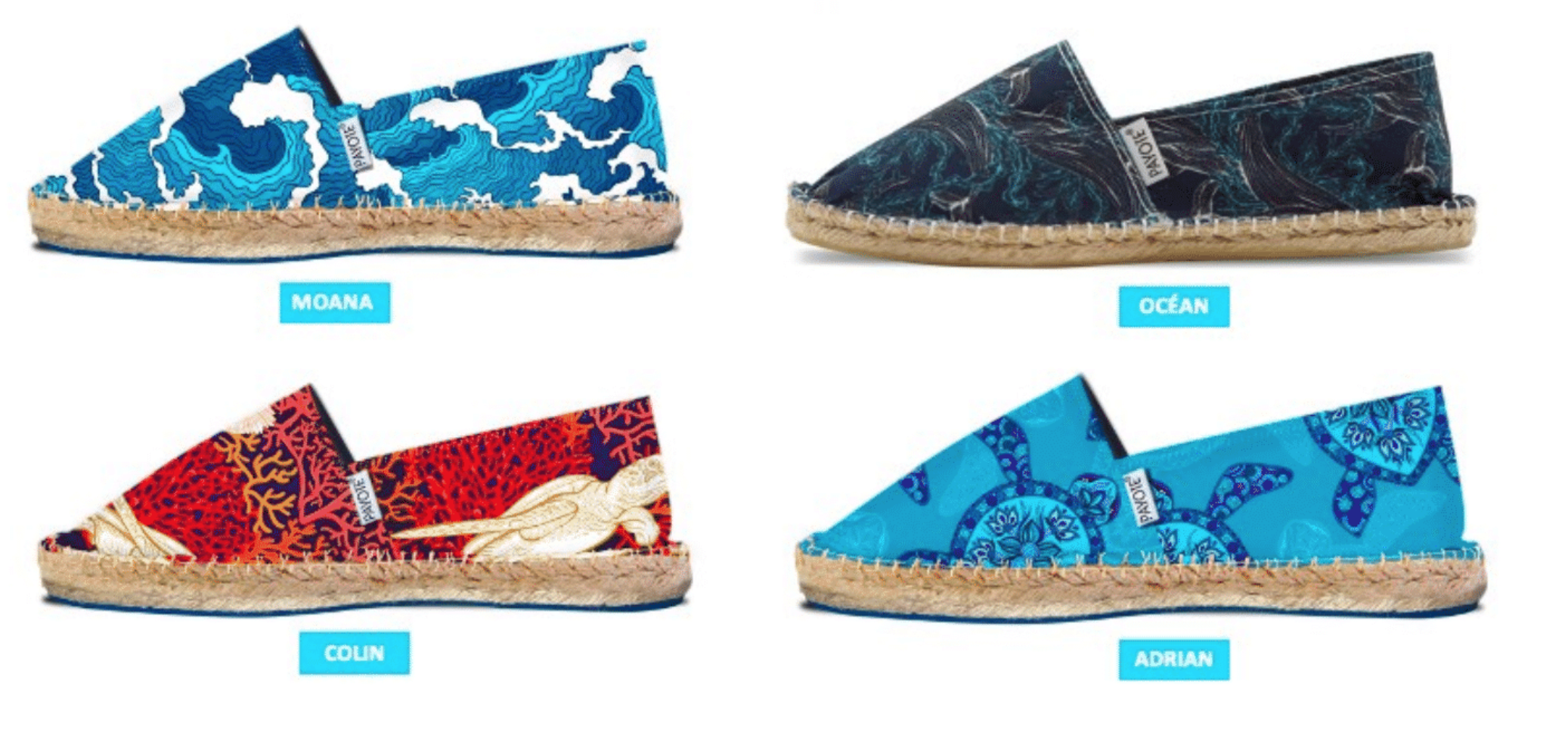 Les espadrilles recyclées Payote