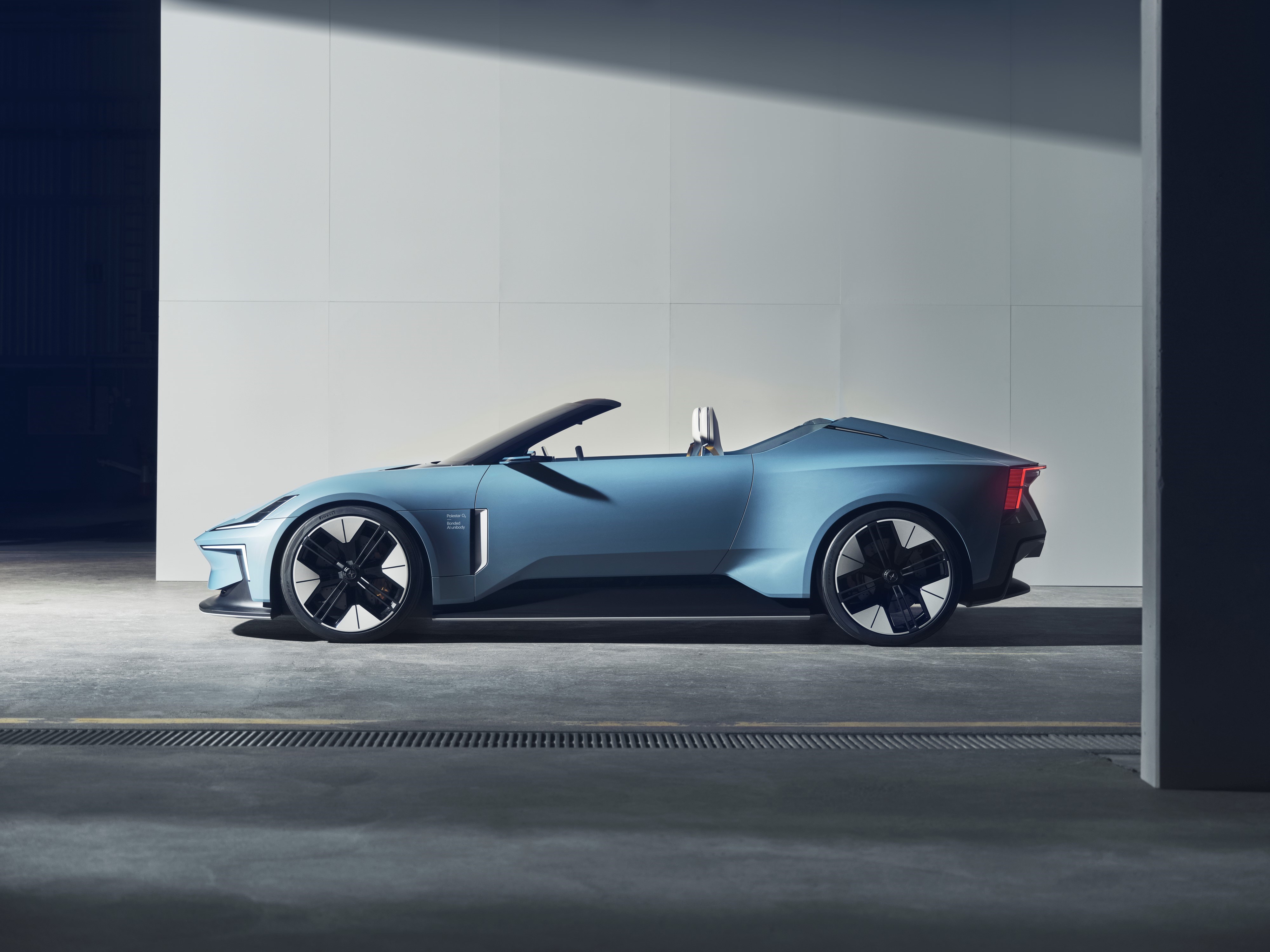 Le roadster électrique Polestar au Zoute Grand Prix de Belgique