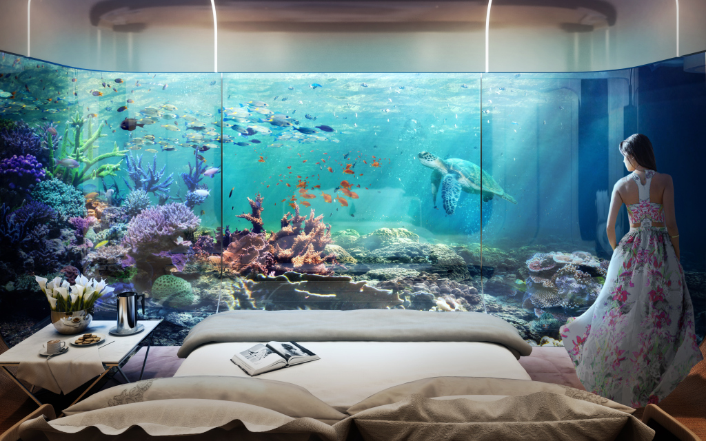 Seahorse : à Dubaï, des villas flottantes pour observer les hippocampes