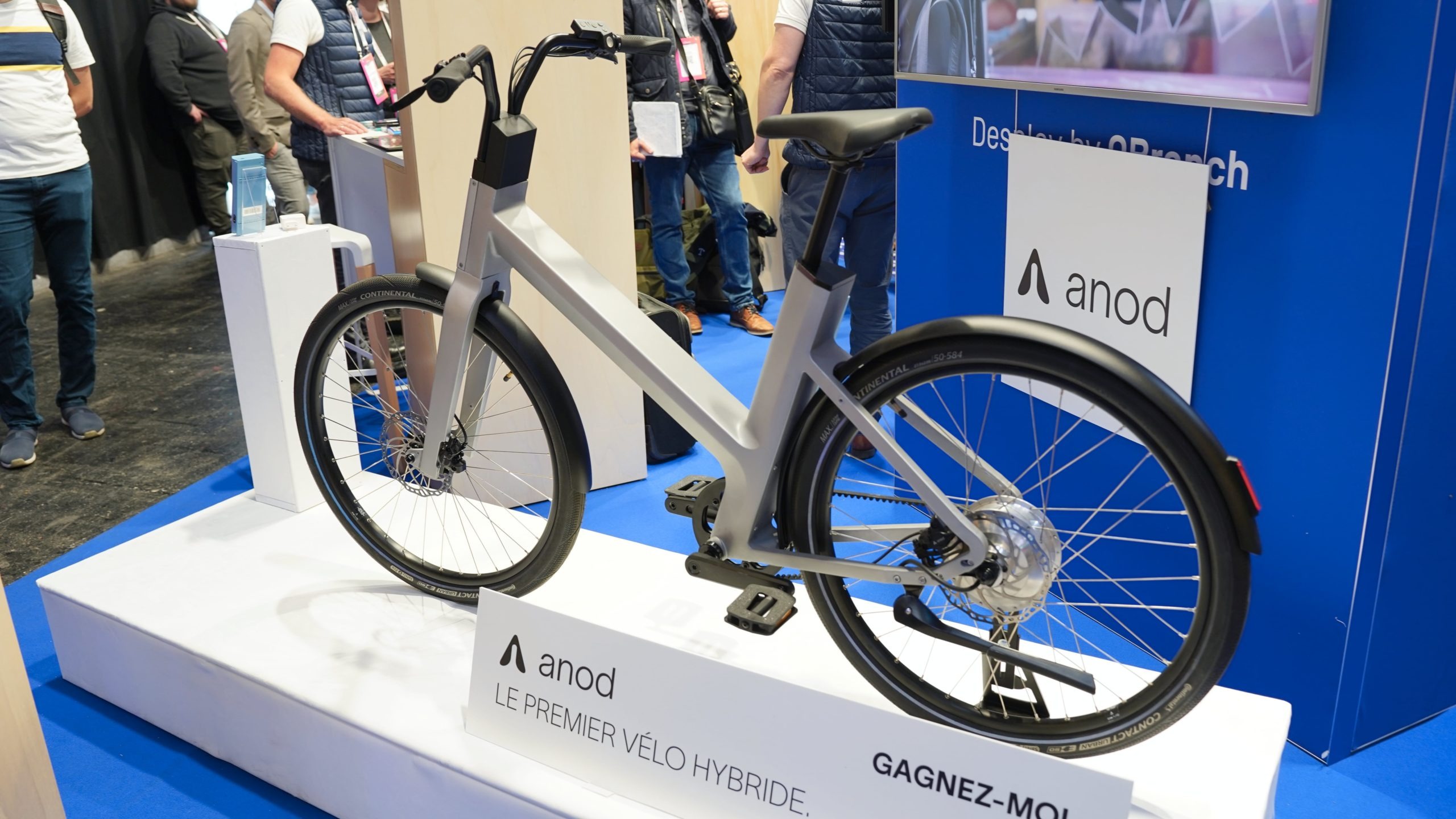 Anod présente le premier vélo électrique hybride équipé d'une batterie ultra-compacte
