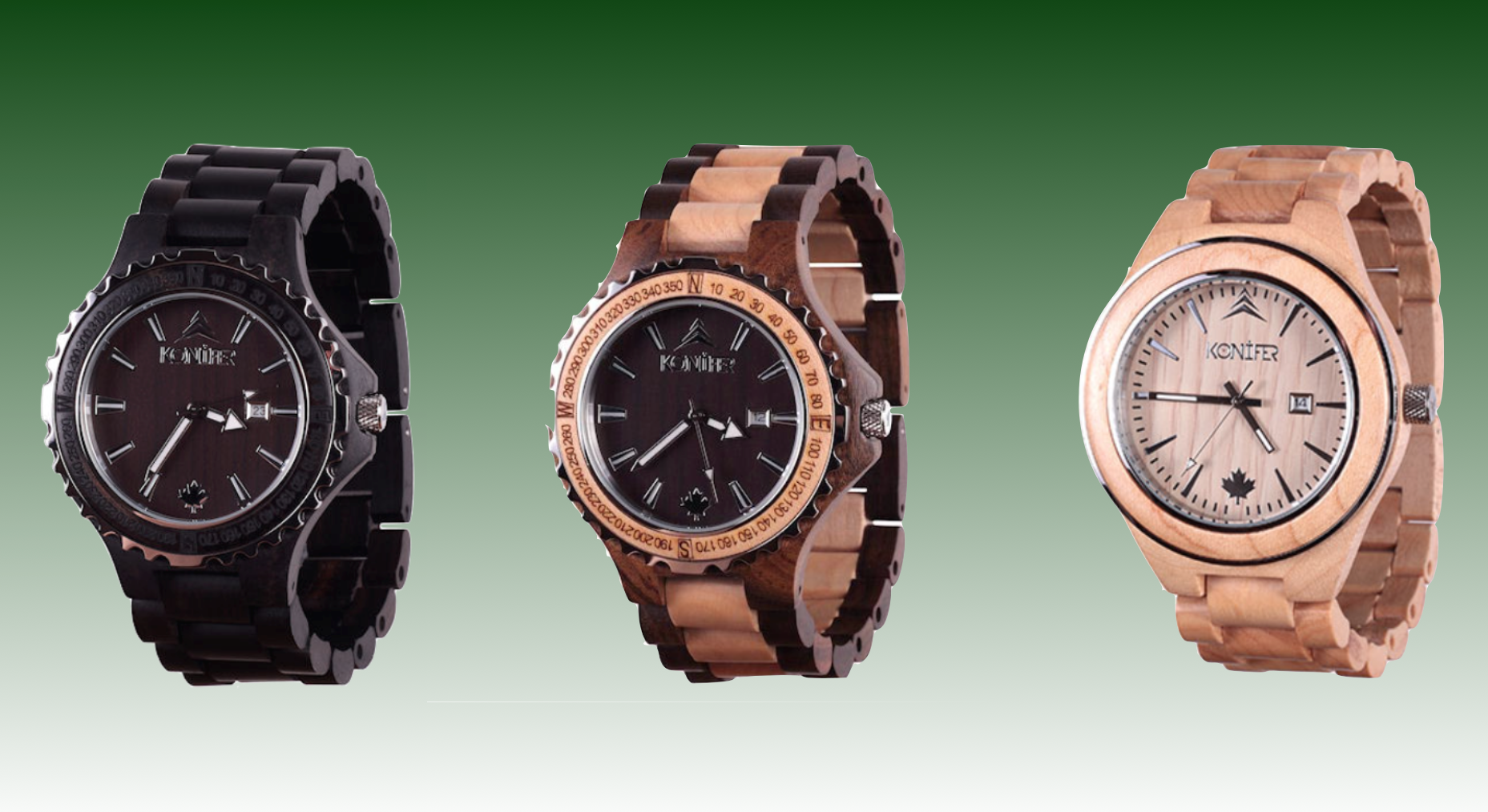 Konifer Watch : des montres de luxe écologiques et responsables