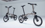 Brompton dévoile le vélo pliable T Line en titane