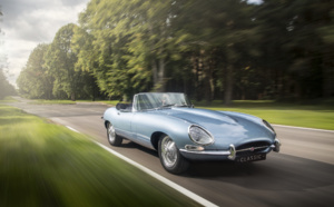Jaguar dévoile une Type-E équipée d'un moteur électrique