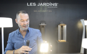 Georges Bonichon, Les Jardins : "Il y a une grosse attente du marché pour des luminaires solaires"