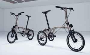 Brompton dévoile le vélo pliable T Line en titane