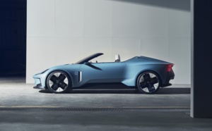 Le roadster électrique Polestar au Zoute Grand Prix de Belgique